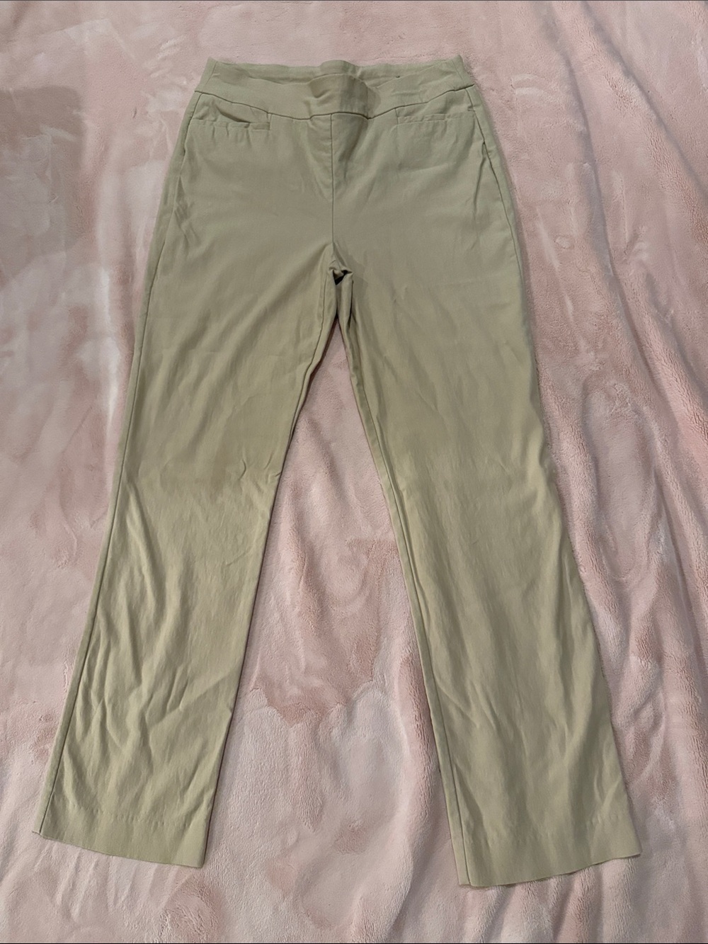 Chico's Tan 
Casual Straight Leg Pants